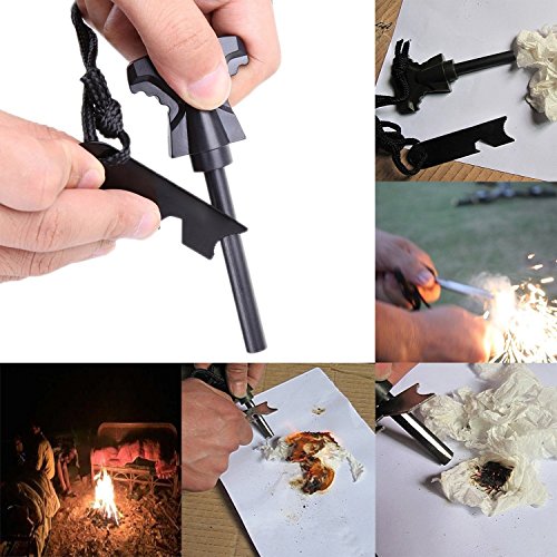 Outdoor Adventure SOS Survival Gear Set with Fishing Tools