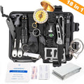 18-in-1 Outdoor Survival Gear Kit for Camping Trips