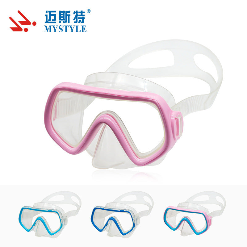 Kids Waterproof Anti-Fog Swim Goggles for Diving